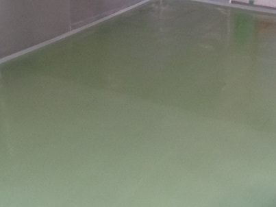 塗床工事　(水性硬質ウレタン)